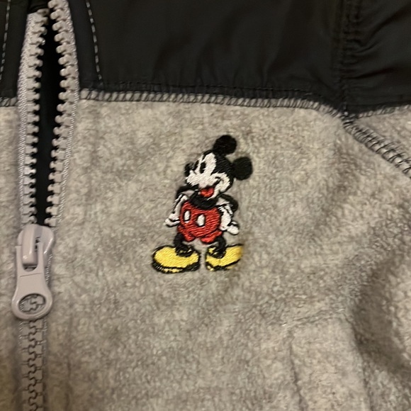 Disney 3-6 Months Boys Fleece Zip-up Mickey Mouse Jacket - Picture 2 of 3